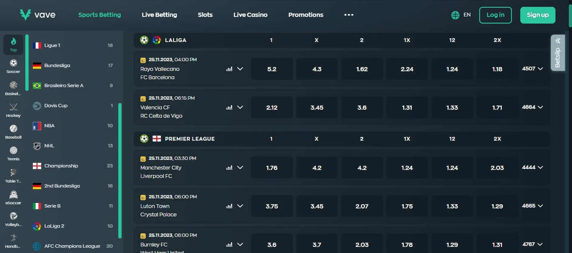 Betsson android app